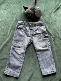 Spodnie jeansy zara baby 12-18 82 cm!