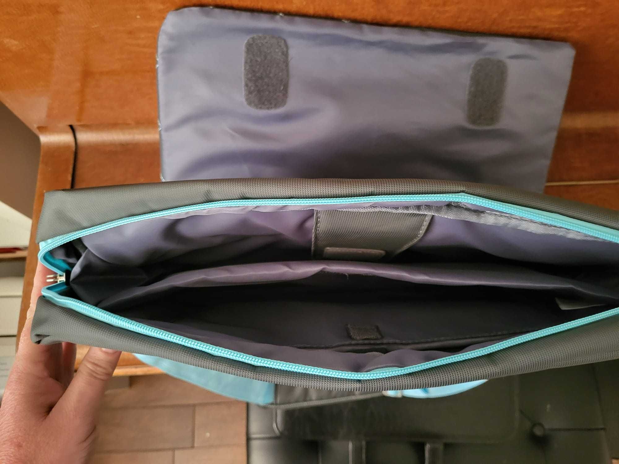 Torba na notebooka 15,6" Messenger Collection Niebieska