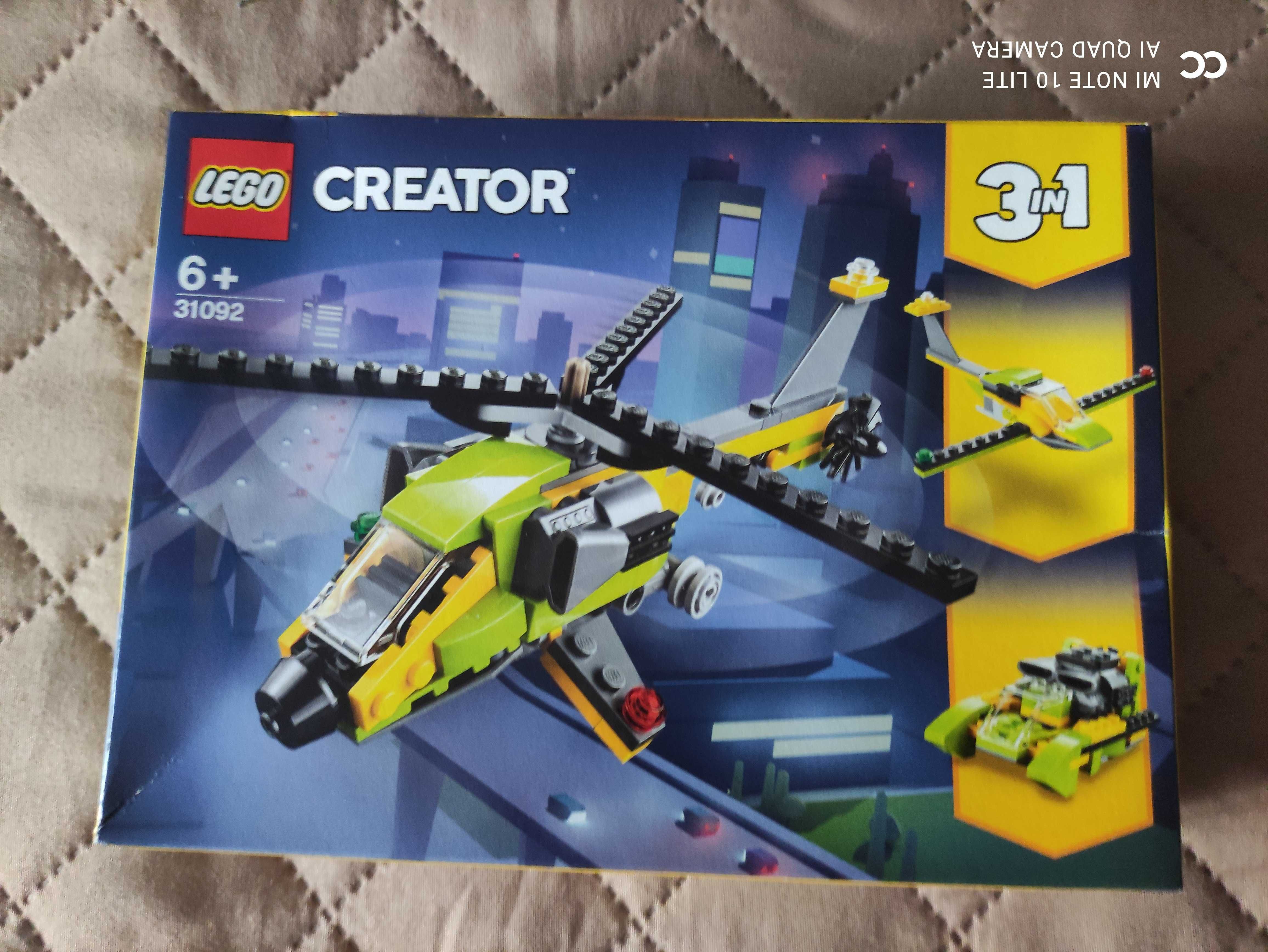 LEGO 31092 Creator 3w1 - Przygoda z helikopterem - NOWE