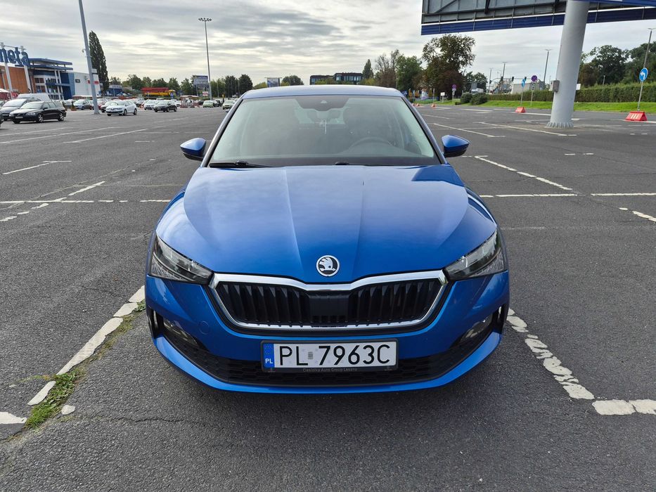 Skoda Scala 1.0 TSI 115km Niebieska Ambition 2020r. FV.