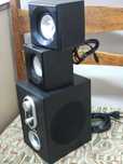 Акустическая система Sanyoo WS -701 (2.1; 8W+2х3W)БУ