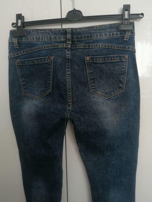 Spodnie damskie jeansowe By Sasha rozmiar 38/40 pas 78/80