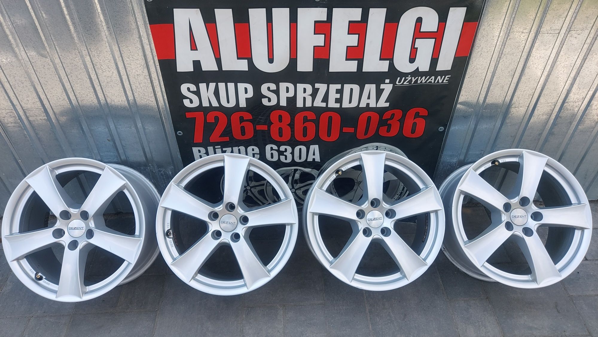 Alufelgi 17" 5x108 Ford Focus Mondeo S-Max C-Max Volvo V40