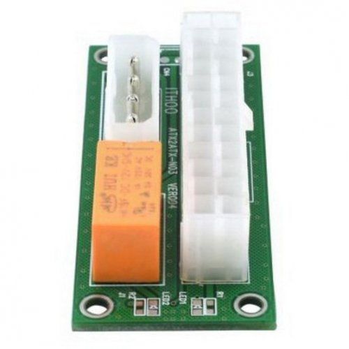 Адаптер-синхронизатор блоков питания Dynamode ATX 24 Pin to Molex 4 Pi