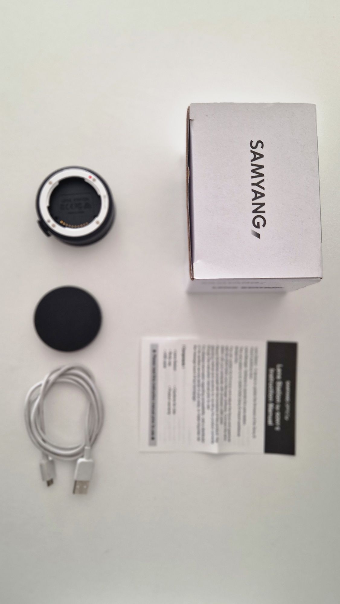 Samyang lens station sony E-mount