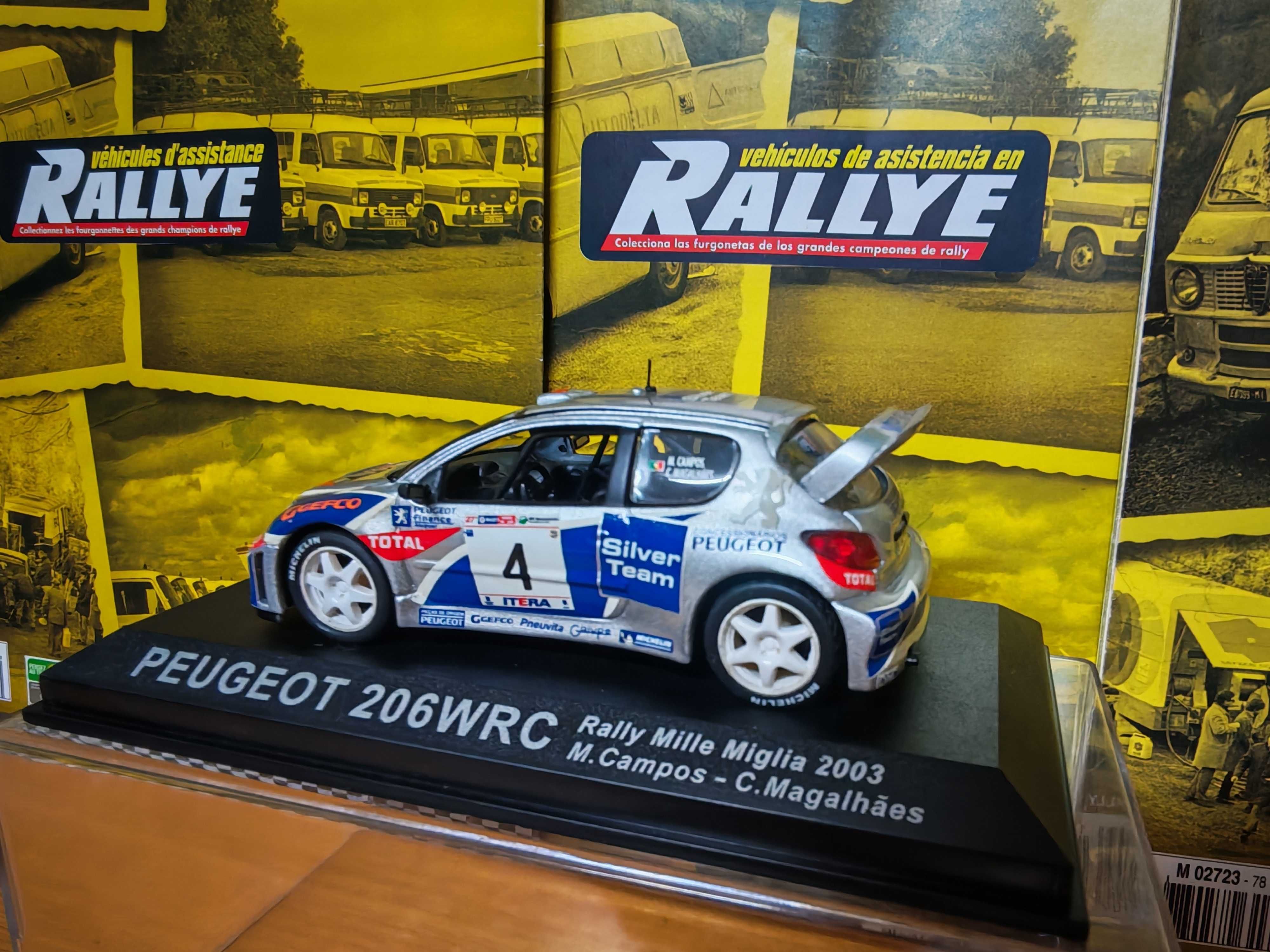 Peugeot 206 WRC - M. Campos - Escala 1:43