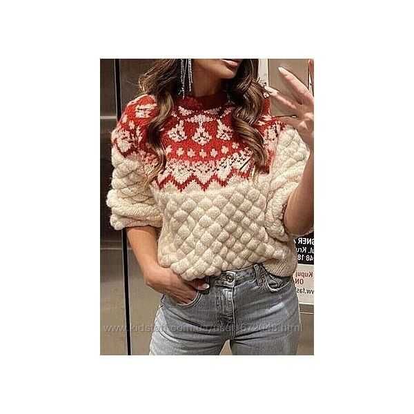 Zara стильний светр з біркою