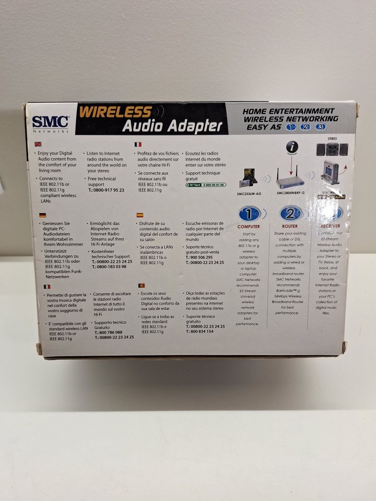Wireless Audio Adapter SMC