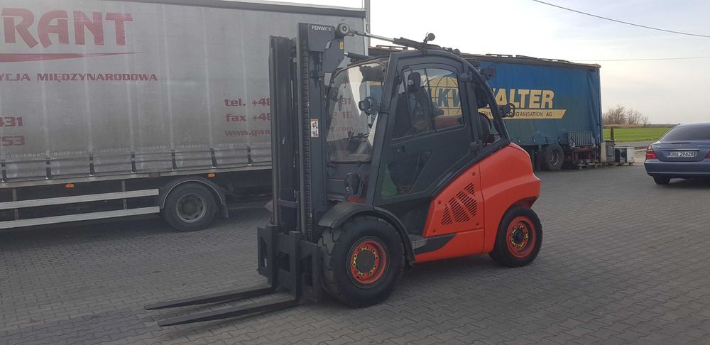 Linde H50T/600 wózek widłowy  H40 , H45 , Klima MAX wyp 5 ton 2018