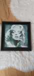 Obraz obrazek marylin monroe 33x33 plakat portret
