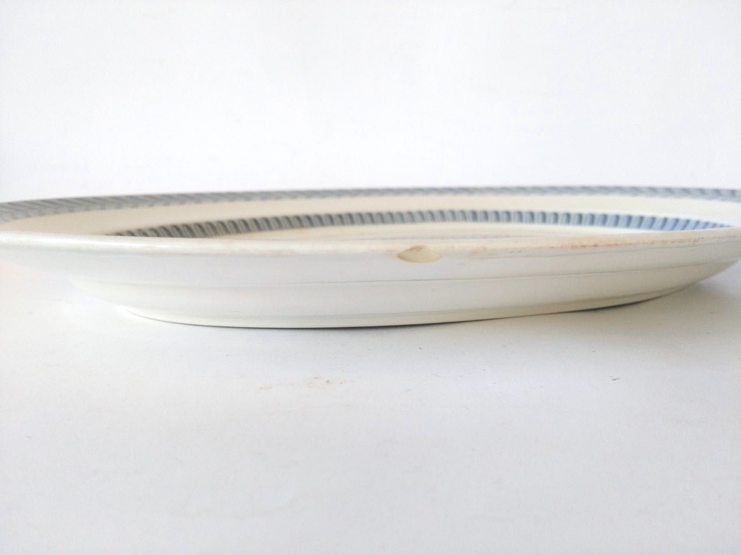 Półmisek ceramika Szwecja Gefle stary antyk patera zabytek