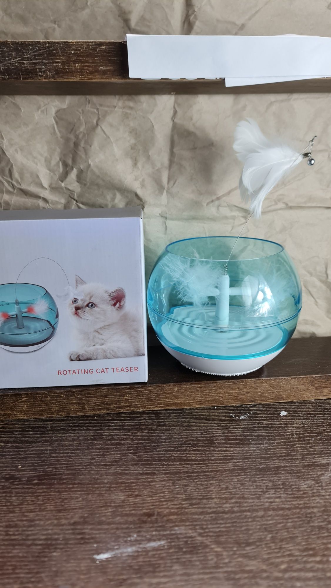 Brinquedo Interactivo para Gatos