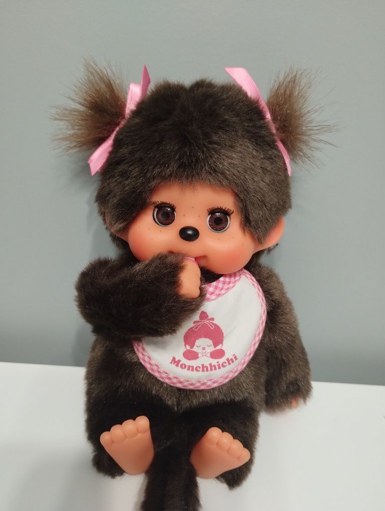 Małpka Monchhichi Unikat Ruchome oczki