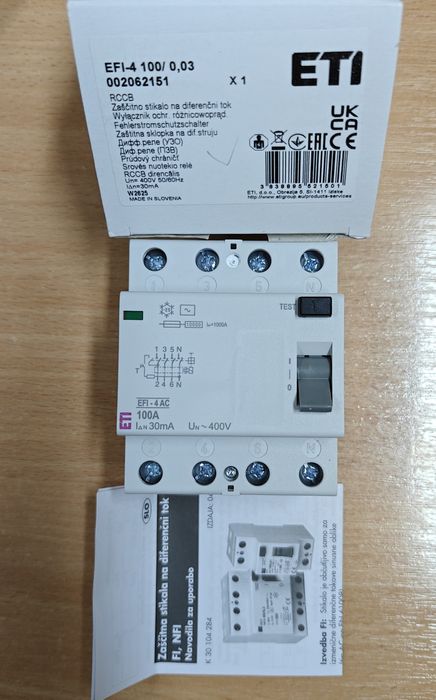 КОНТАКТОР Schneider 80А  LC1D80M7