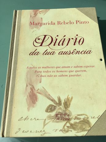 Livro Diário da tua ausência, de Margarida Rebelo Pinto