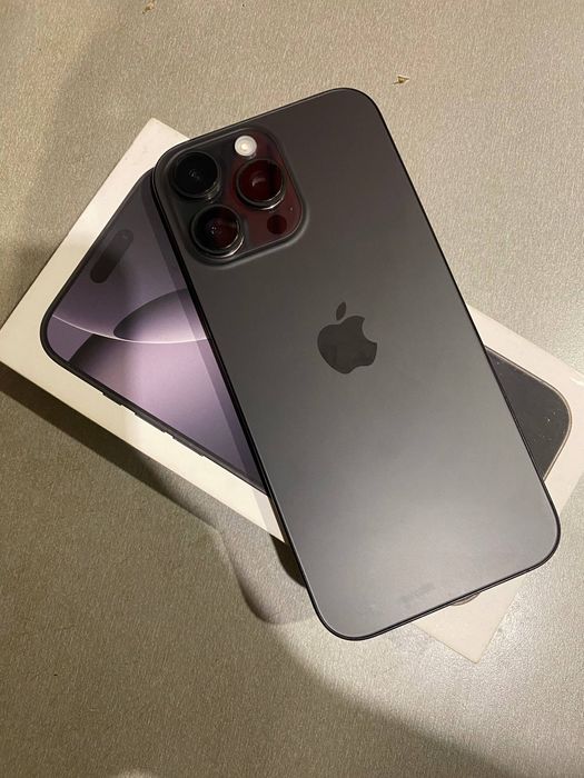 iPhone 16 Pro Max Black Titanium 256GB