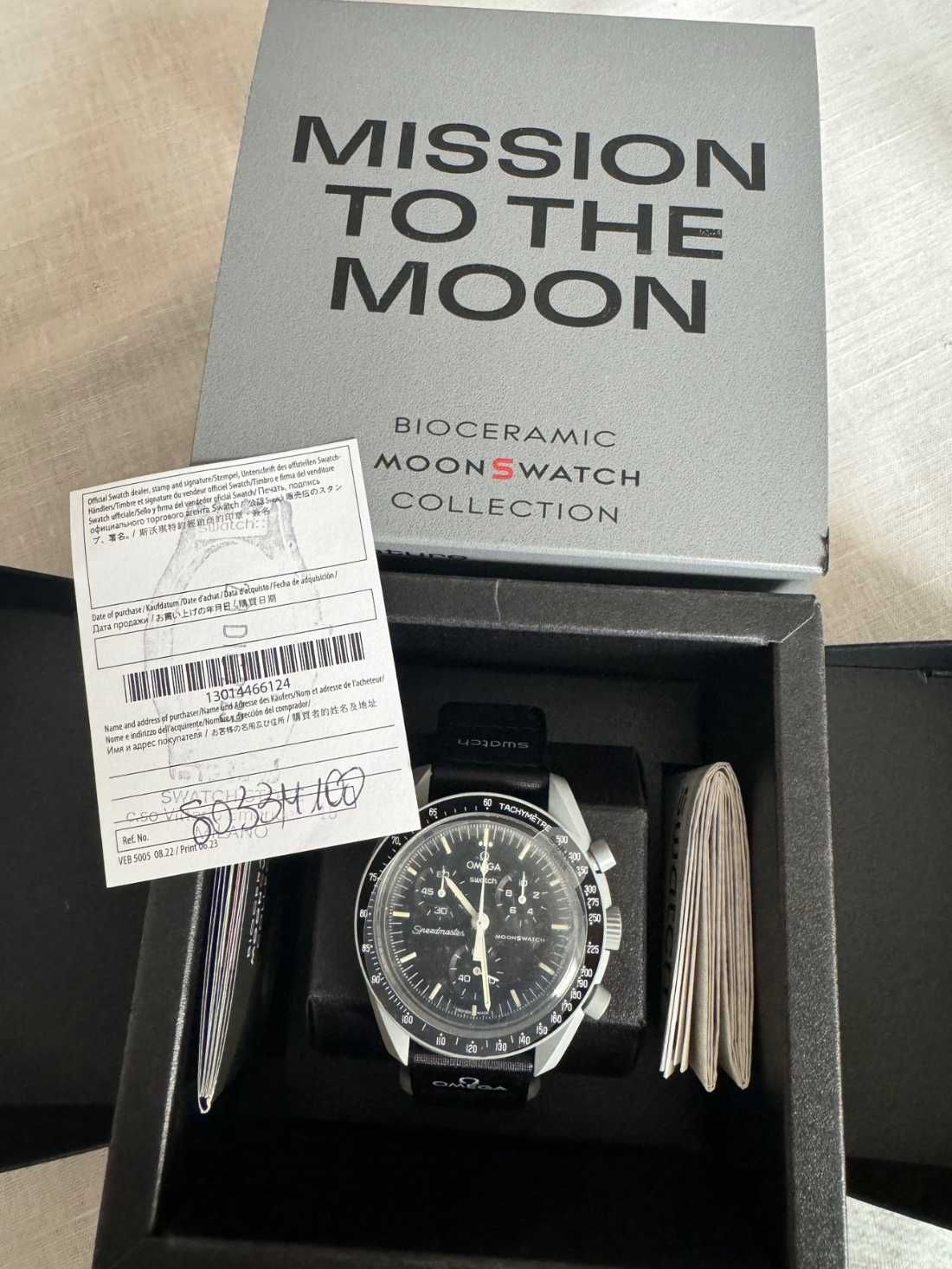 SWATCH X OMEGA - Mission to the Moon