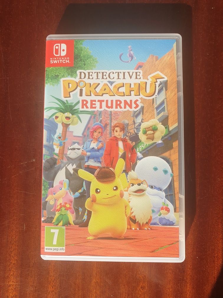 Detective Pikachu Returns na Nintendo Switch