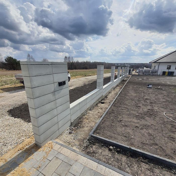 Ogrodzenia panelowe,frontowe,joniec,brukarka.tarasy,oczyszczalnie