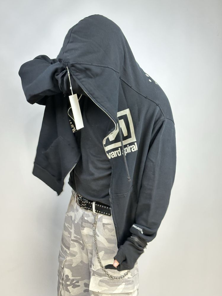 Project GRAILZ G/R GR NIZ full zip opium archive distressed худи зипка