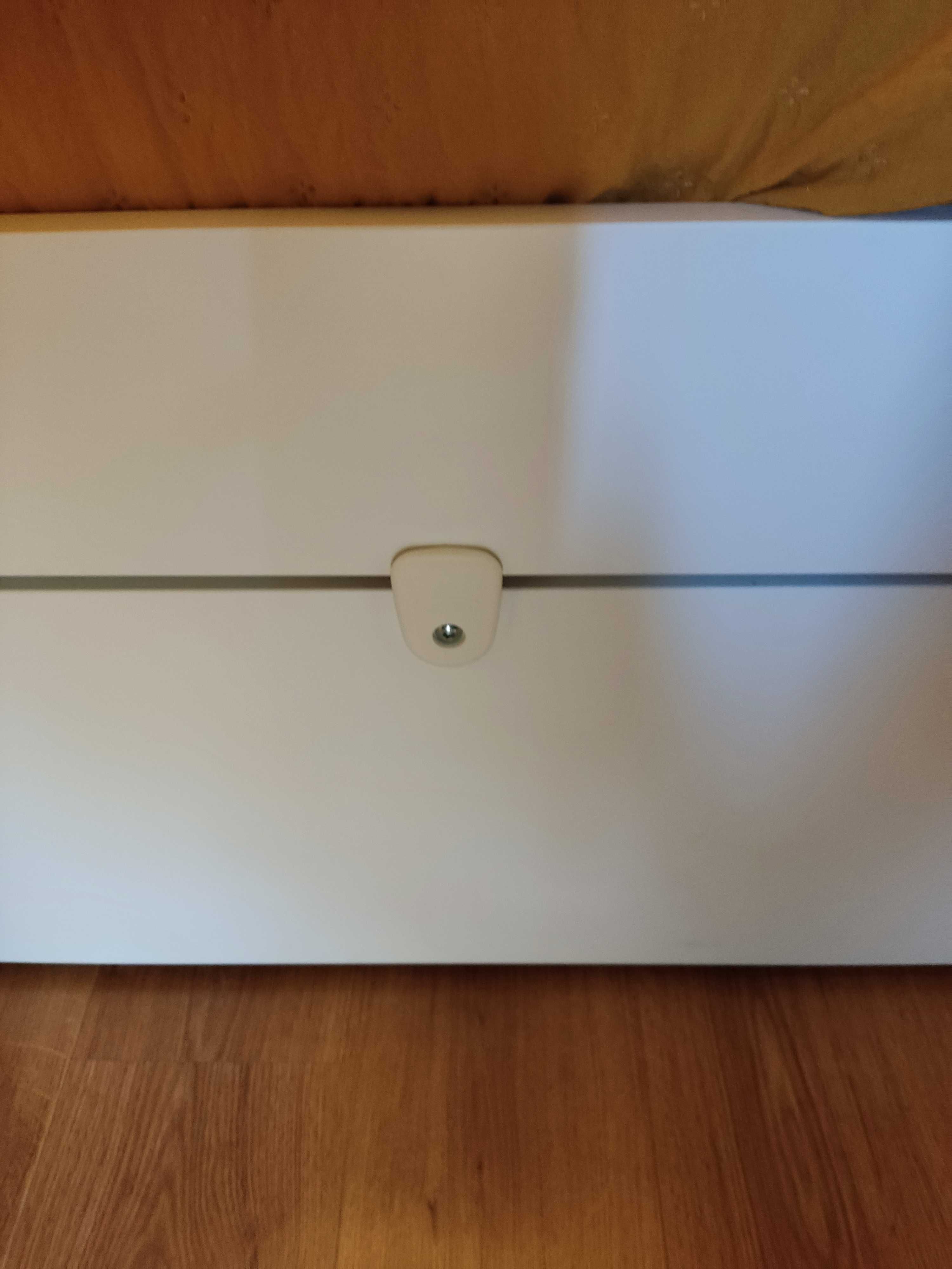 Cama SLÄKT IKEA Dupla e com Arrumação + 2 Colchões | Como Nova