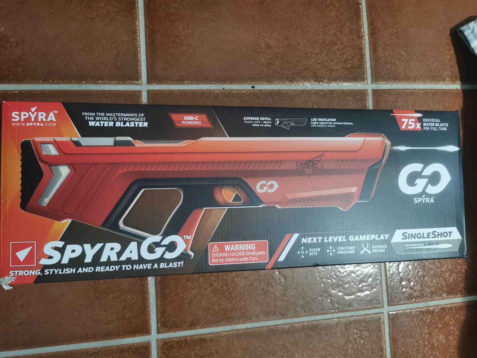 Pistola de Água - SpyraGo