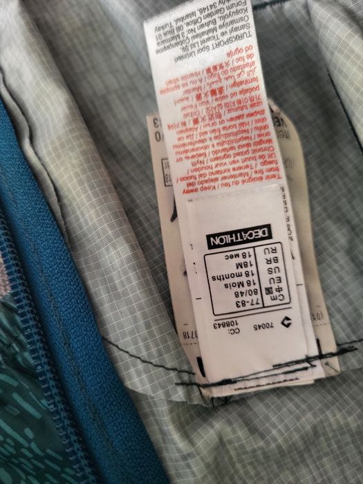 Cienka kurtka przeciwdeszczowa