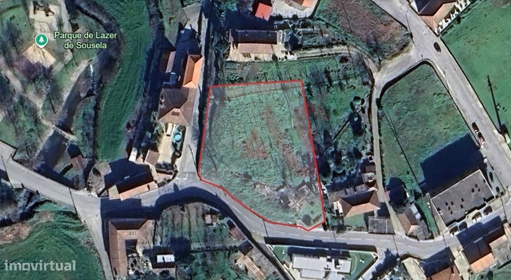 Terreno de construção com 2.800 m² em Sousela, Lousada