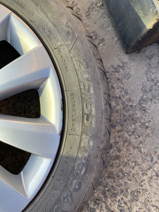 Комплект летней резины с дисками R16 205/55