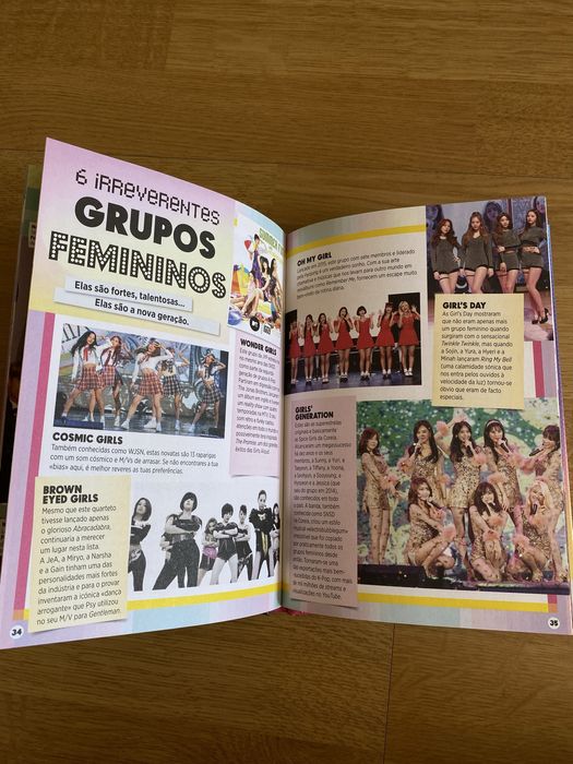 Livro Ídolos do Kpop
