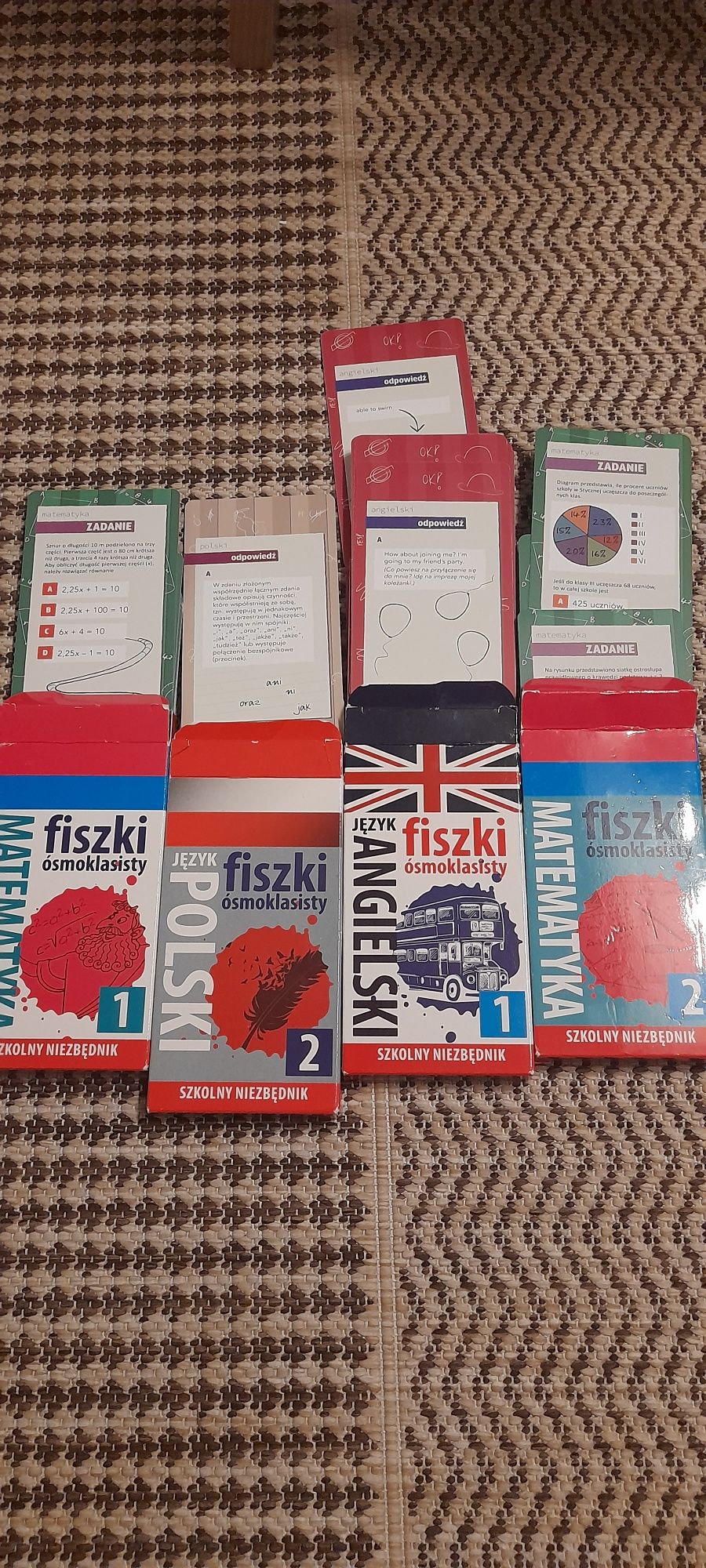 Fiszki ósmoklasisty