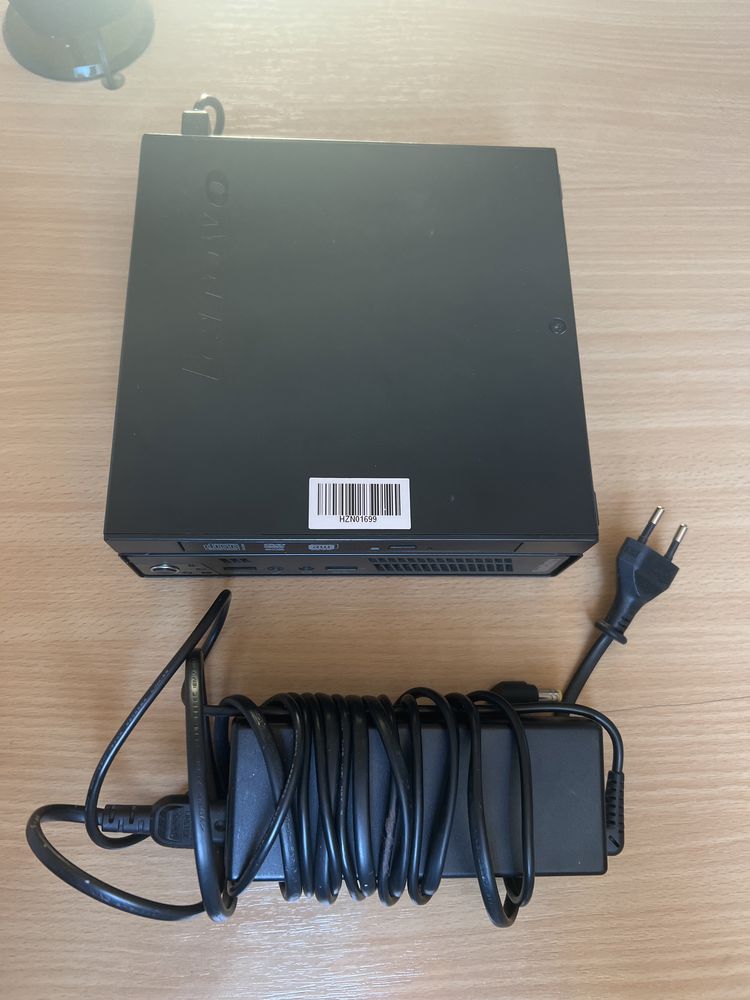 Serwer NAS lenovo m92p mini komputer, terminal + obudowa z cdrom ssd