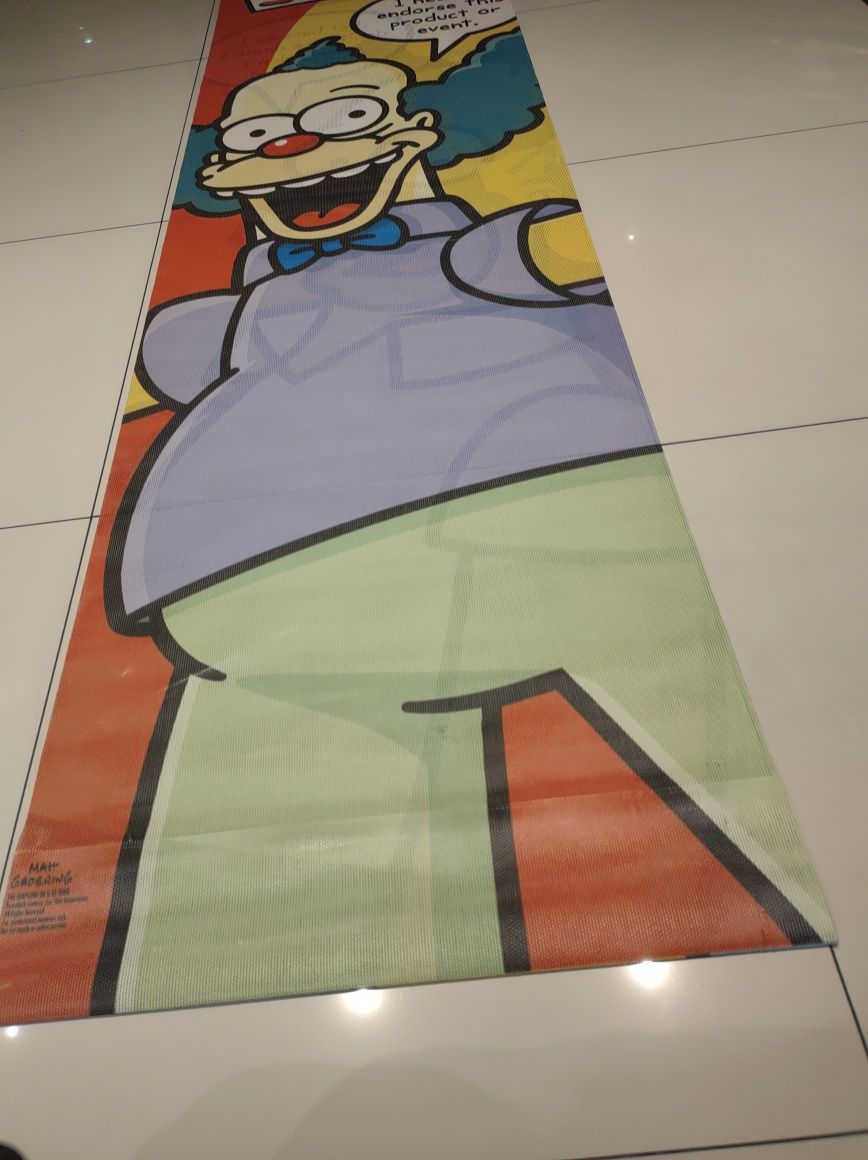 The Simpsons Duży plakat materiałowy 60x2 dwustronny 14