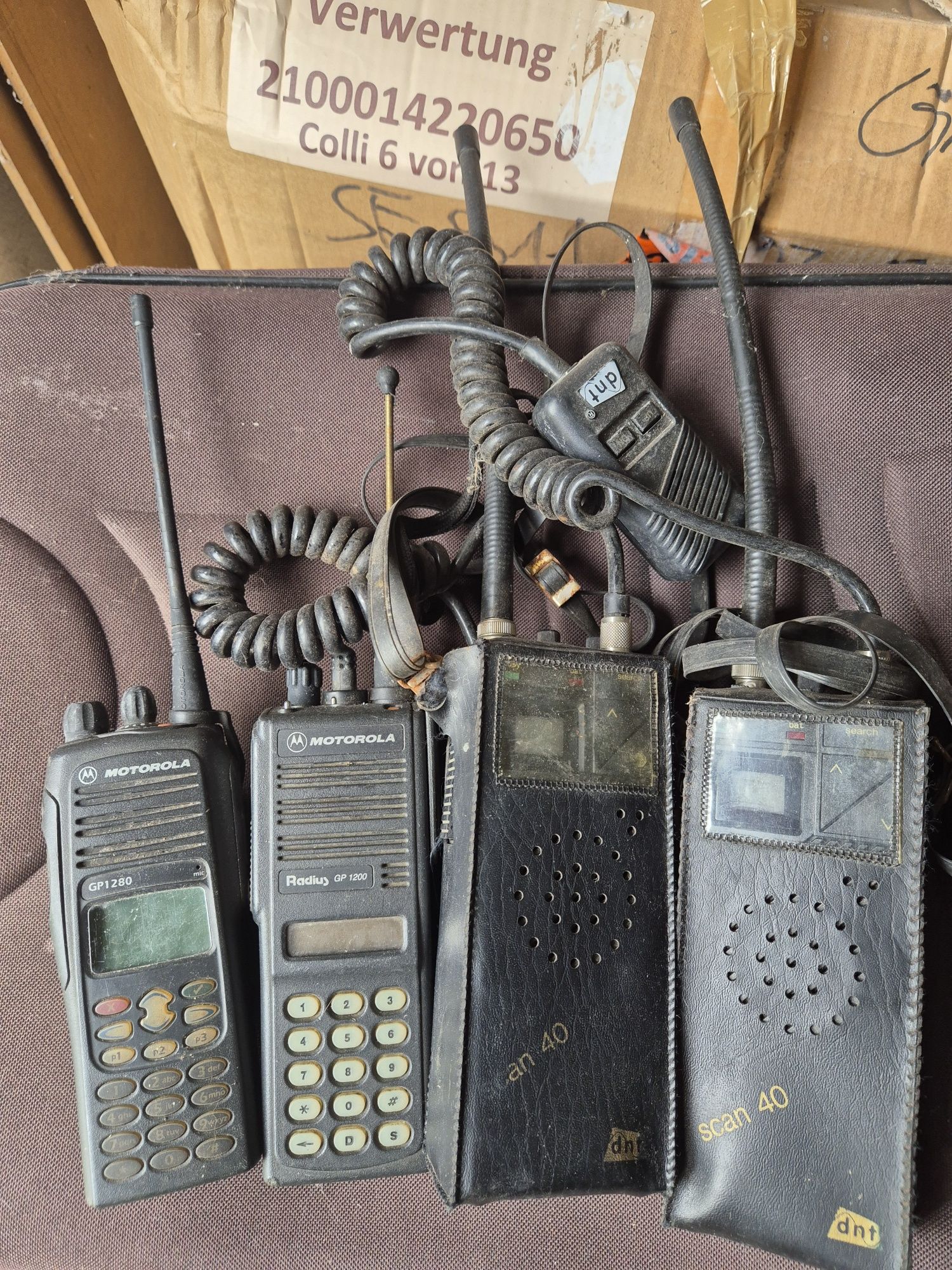 Radiotelefon Motorola Radius - mega zestaw!