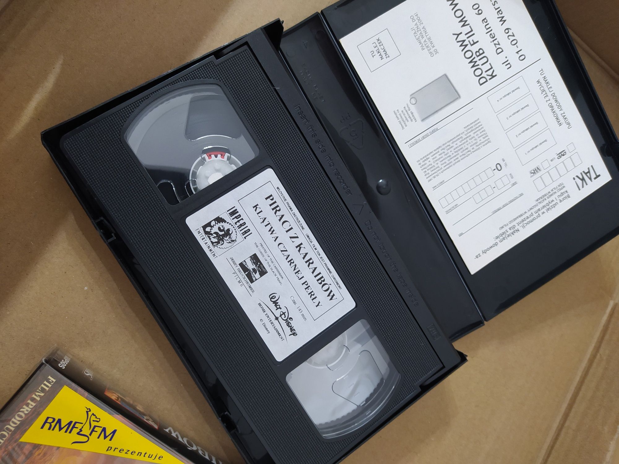Kaseta VHS Piraci z Karaibów