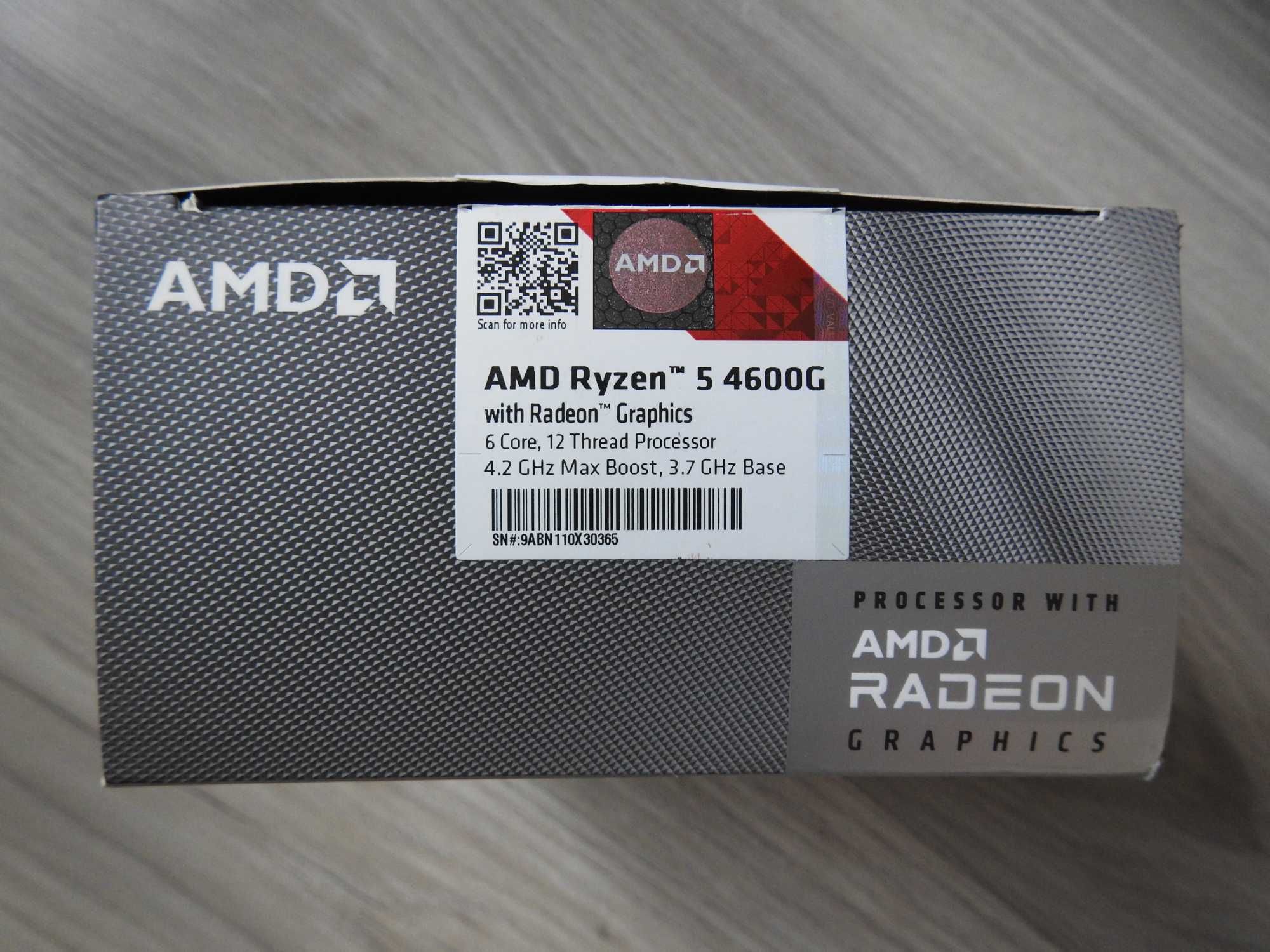 PROCESOR AMD Ryzen 5 4600G BOX - Na Gwarancji