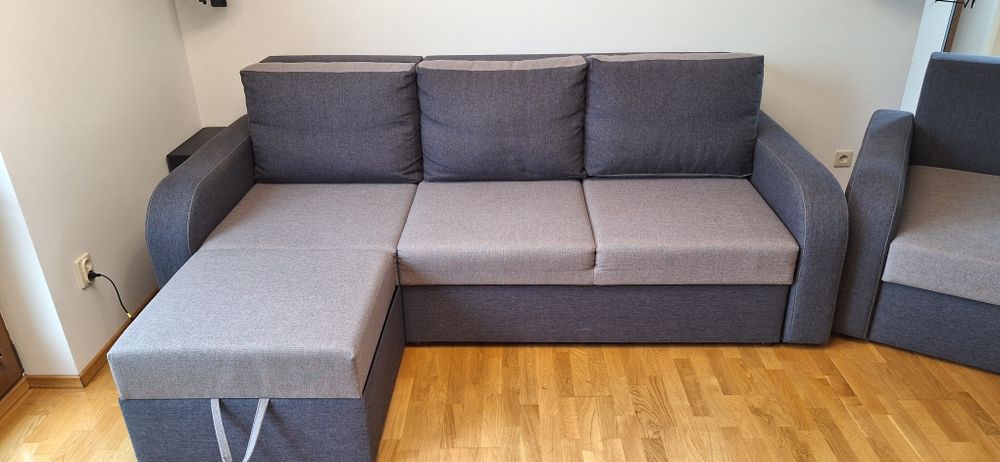Sofa/ narożnik i fotel