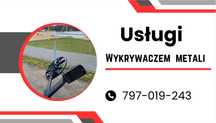 Usługi wykrywaczem metali
