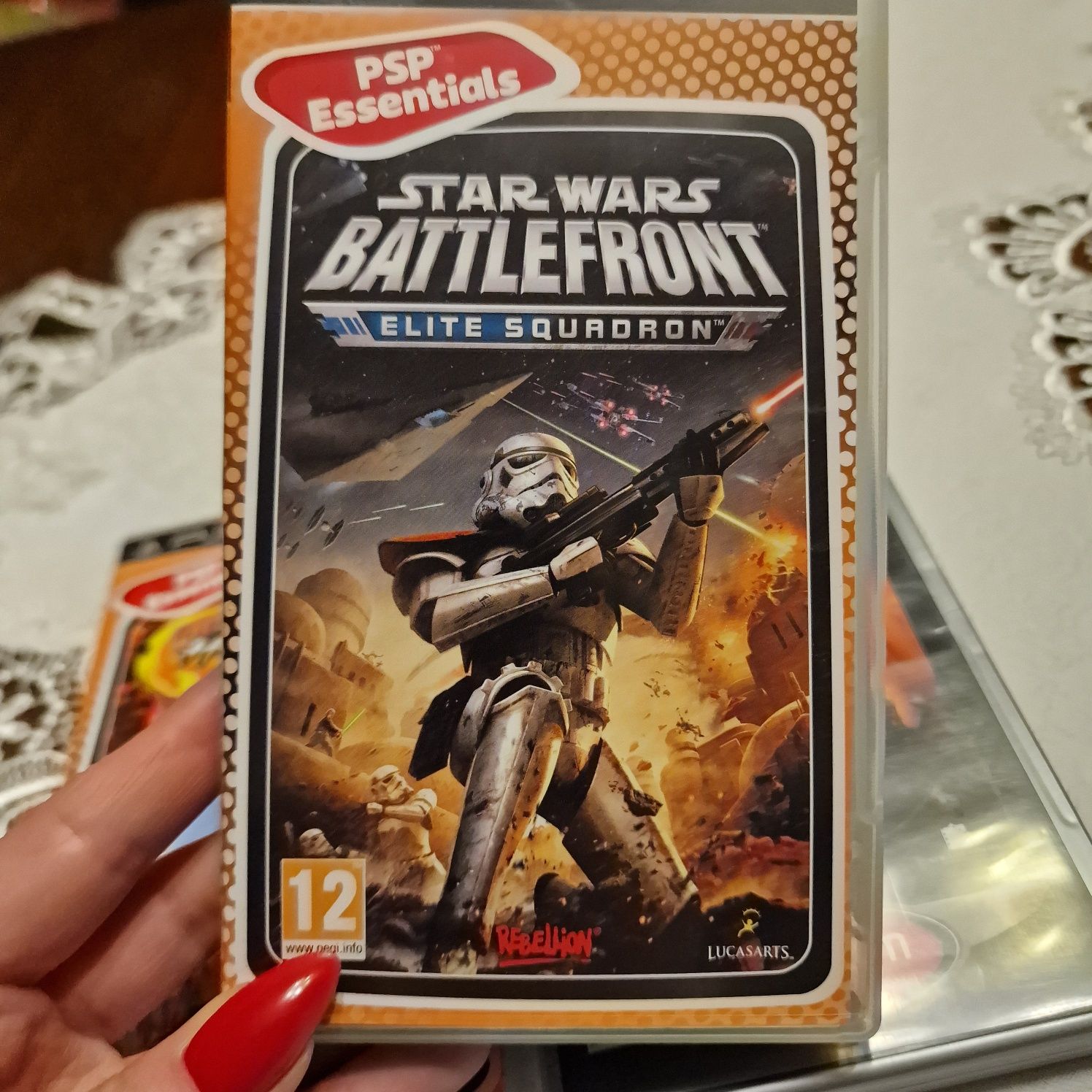 PSP gra Star Wars Battlefront Elitę Squadron