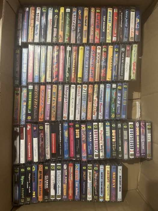 Kasety magnetofonowe z disco-polo lata „90”, „2000” GreenStar