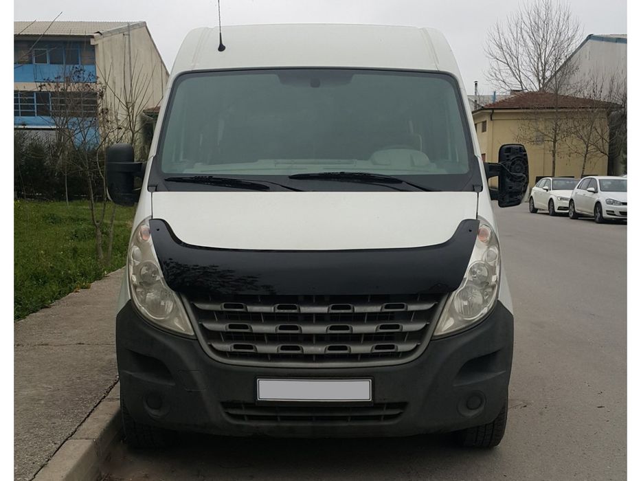 Renault Master 2010-2014 Дефлектор капота EuroCap