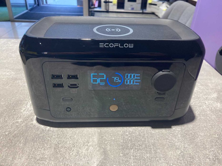 Зарядная станция эко флоу EcoFlow River Mini 210 Wh Wireless, НОВА