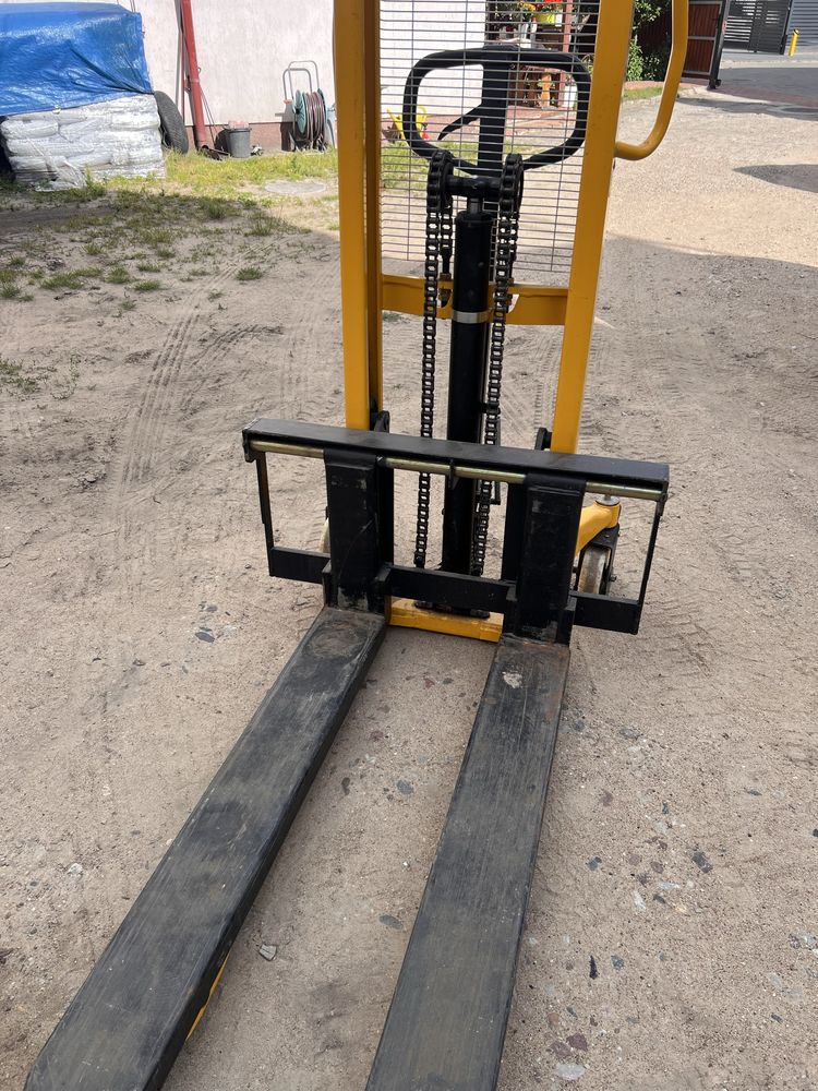 Wózek hydrauliczny 2T 2000kg 160cm podnośnikowy z rozsuwanymi widłami