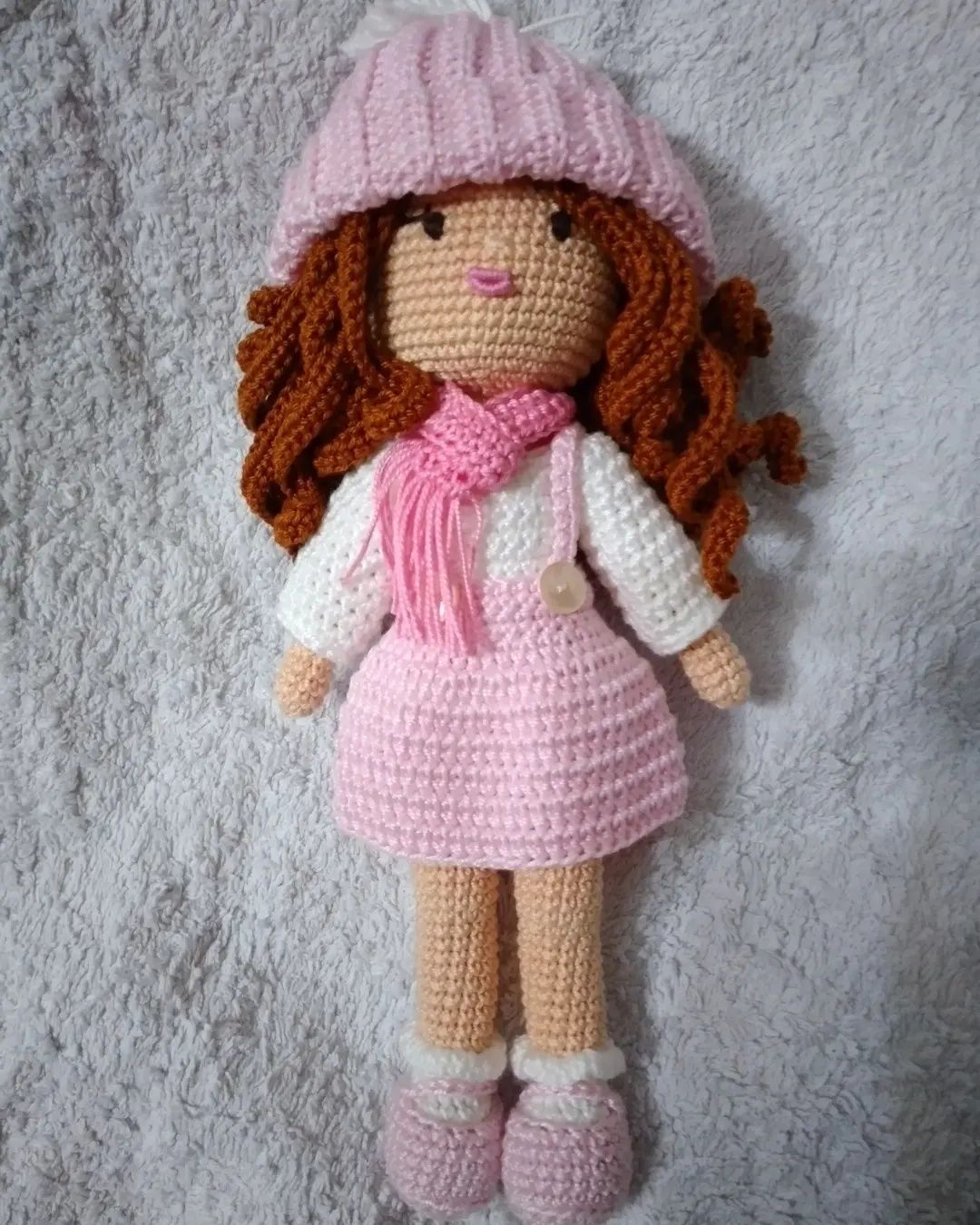 Boneca Melissa amigurumi