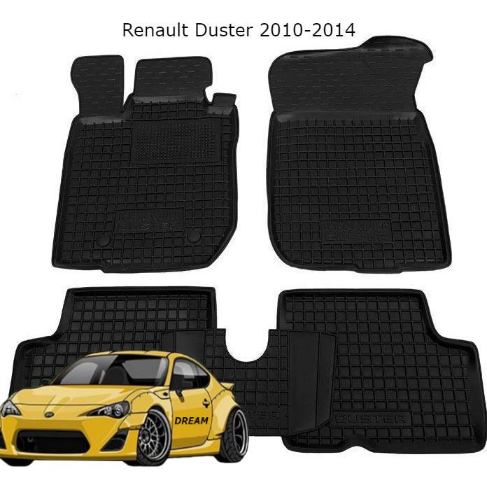 Коврики резиновые на Renault Megane/Logan/Trafic/Duster/Sandero/Kango
