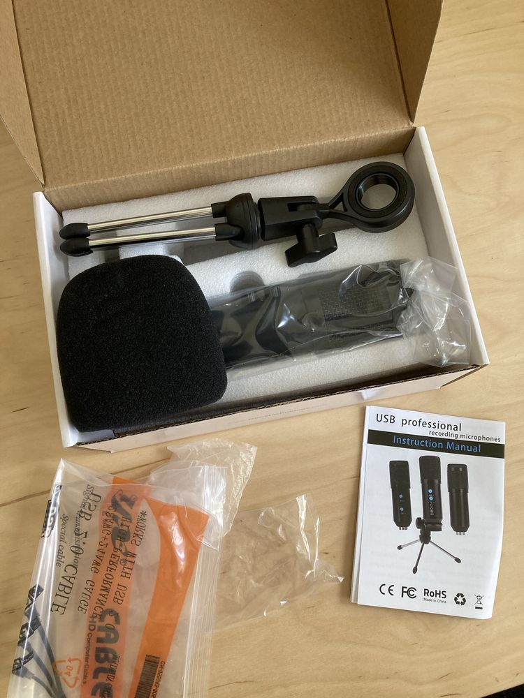 Fzone  Bm 01 Mikrofon Pojemnościowy Na Usb