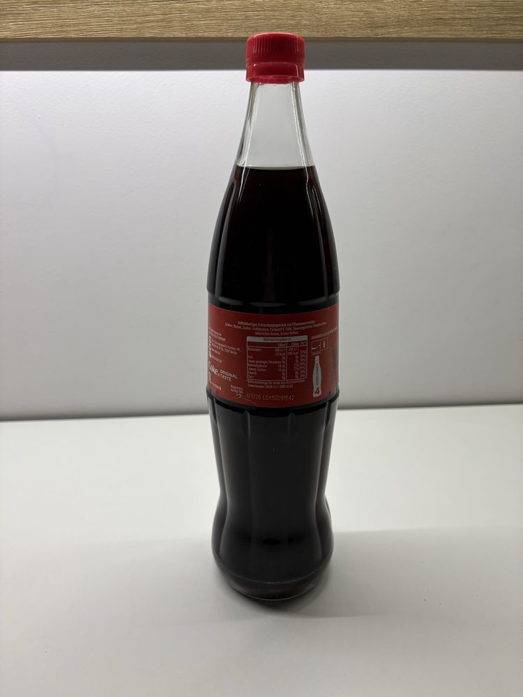 Coca Cola limitowana edycja! 1 litr w szklanej butelce