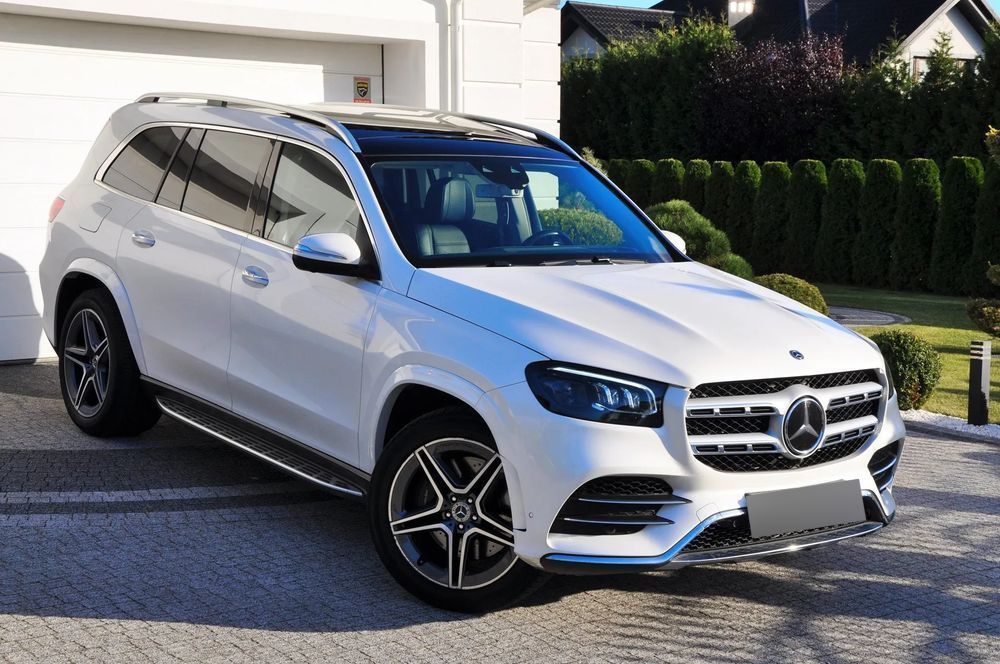 Mercedes-Benz GLS 400 CDI AMG Salon PL Bezwypadkowy Niesamowite wyposażenie ! Idealny