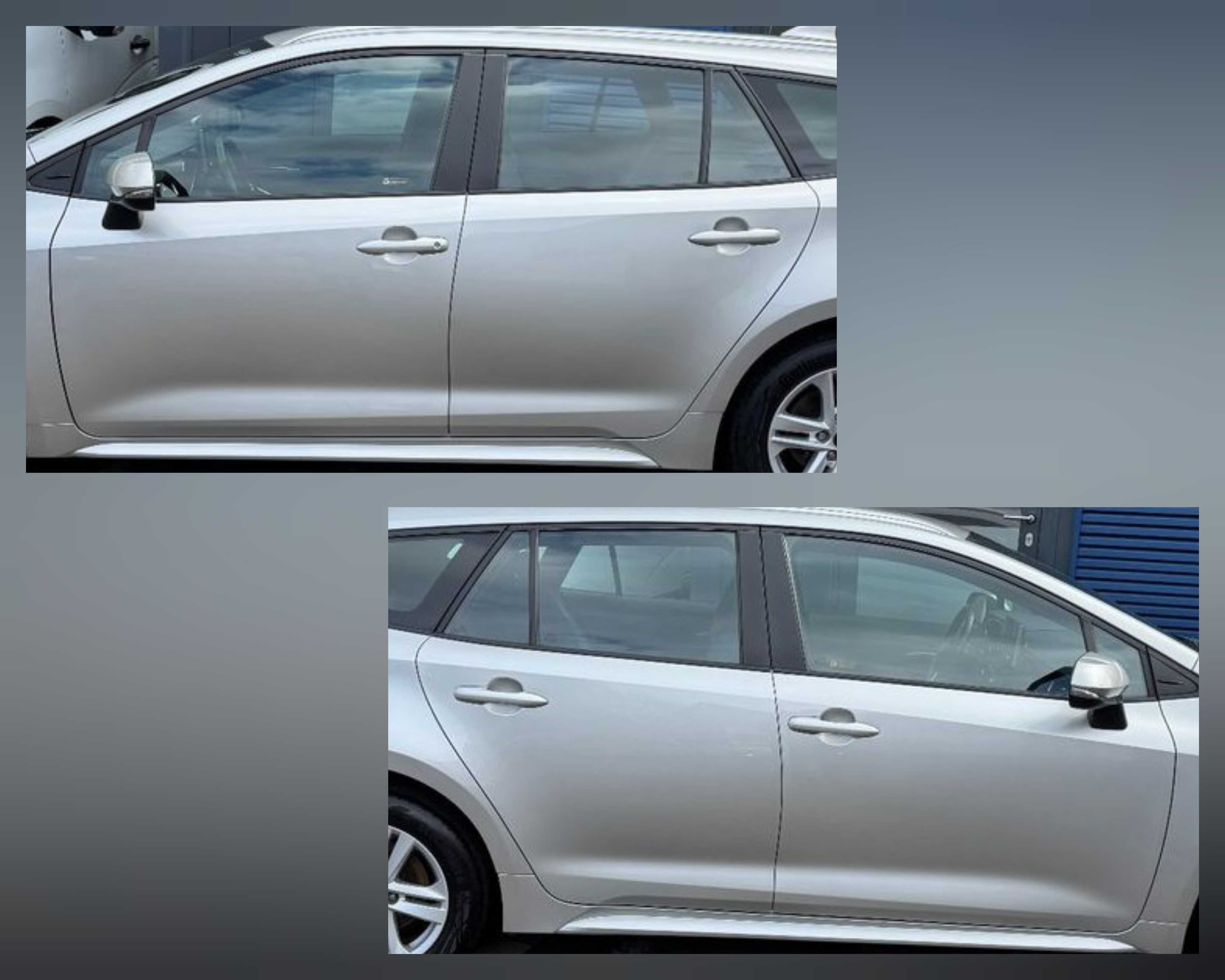 Drzwi Corolla E21 Kombi Hatchback 1F7 przednie tylne prawe lewe