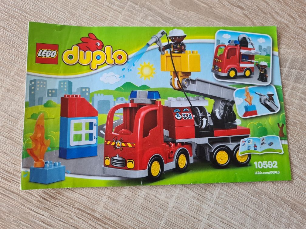 Lego Duplo, 10592, wóz strażacki